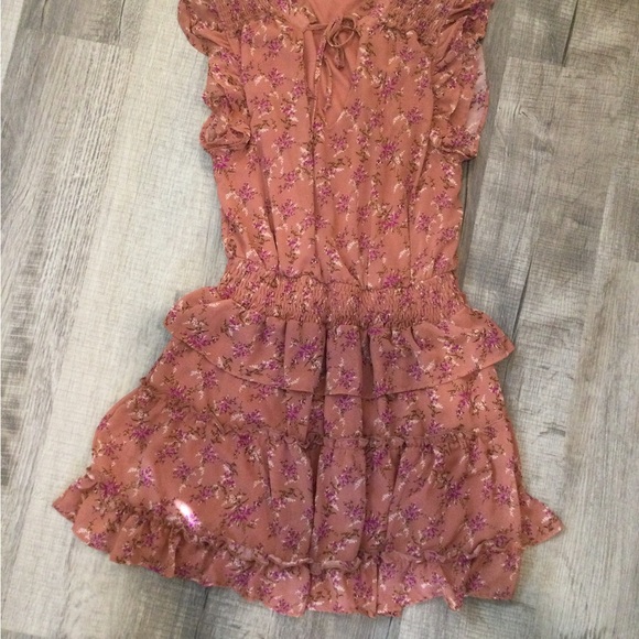 Lot of 3 Spring flowy vintage style boho dresses ASOS, Free, Entro - Picture 6 of 8